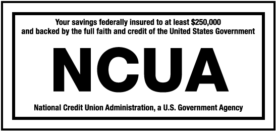 Federally insured by National Credit Union Administration (NCUA)